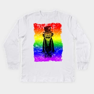 Babadook PRIDE! Kids Long Sleeve T-Shirt